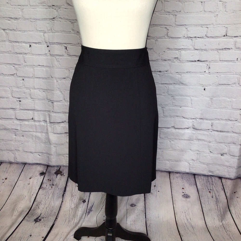 LOFT Outlet Black Straight Mini Skirt 10 NWT